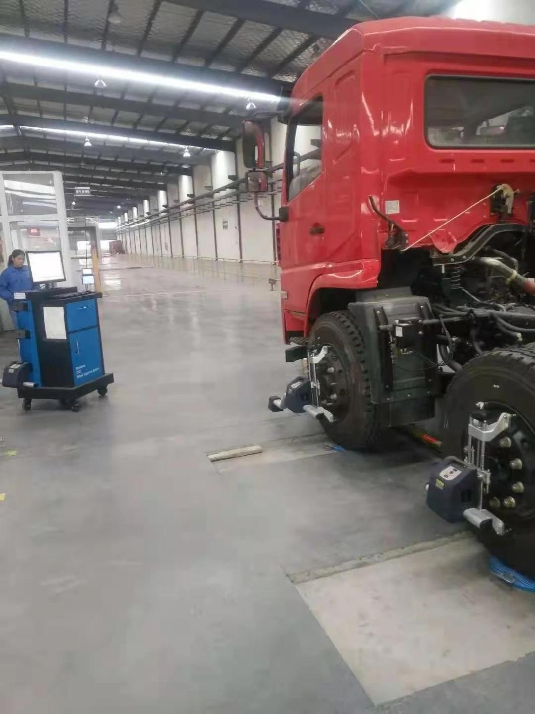 2021 Popular CE Truck Wheel Balancer Wheel Alignment Machine with Six Sensors for 2 Years Warranty