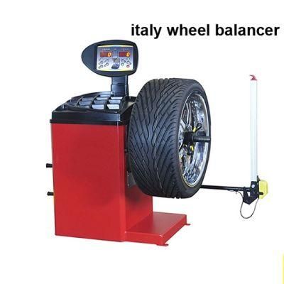 220V 110V Automatic Italy Wheel Balancing Equipment for Auto Garage