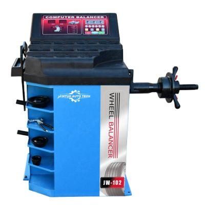 Jw-102 Auto Garage Equipment Cheap Wheel Balancing Machine