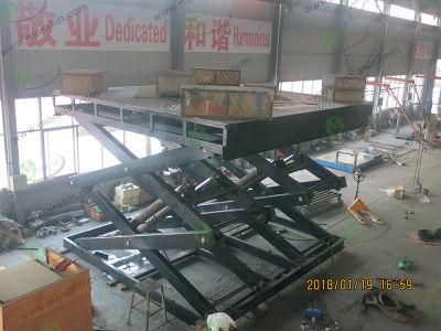 Hydraulic Operated Lifting and Rotating Table