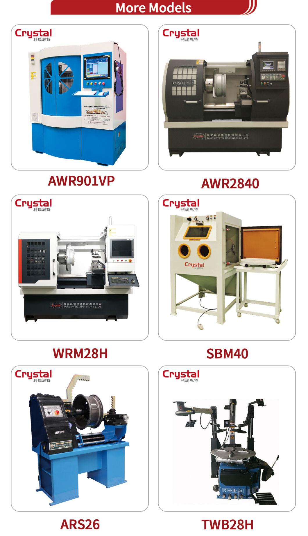 Alloy Wheel Rim Repair and Refurbish Machine CNC Lathe Awr28h