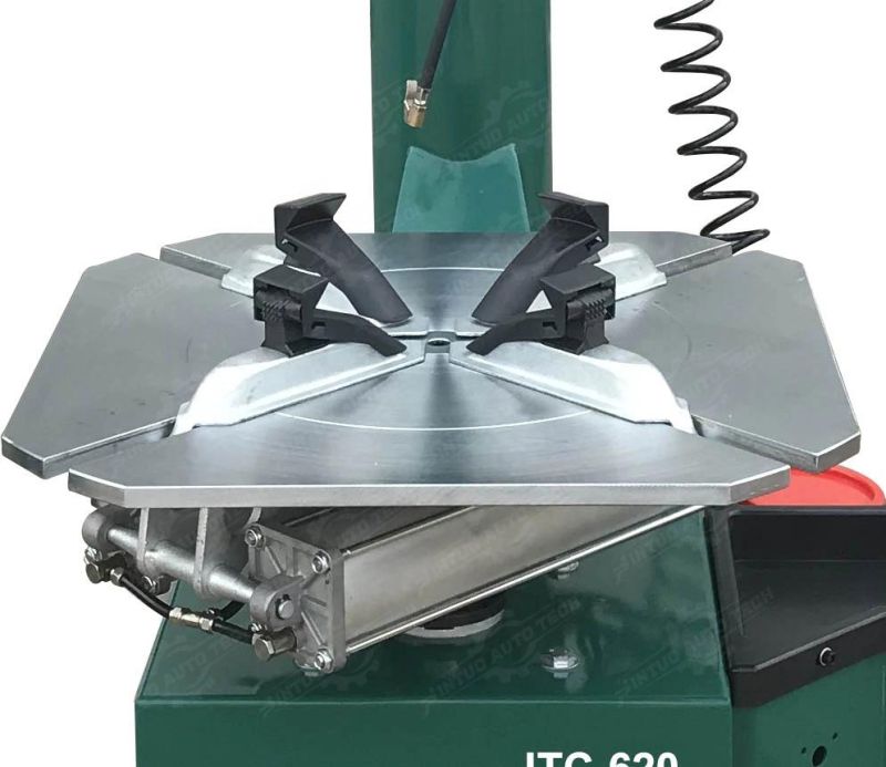 Green CE Approved Tire Fitting Machine Wheel Balancing Combo