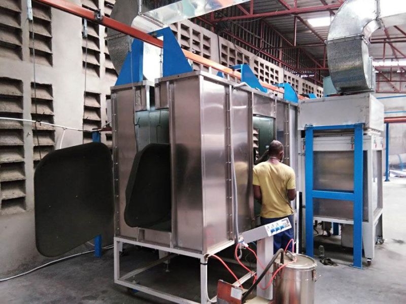 Powder Coating Line Powder Booth High Temperature Curing Oven