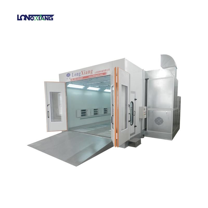 CE Approved Basic and Economic Product Series Car Spray Paint Booth with Moveble Infrared Light