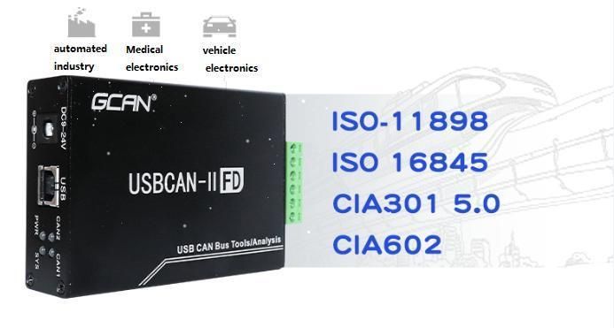 Gcan USB-Can-II Fd Analyzer Supports J1939 Protocol