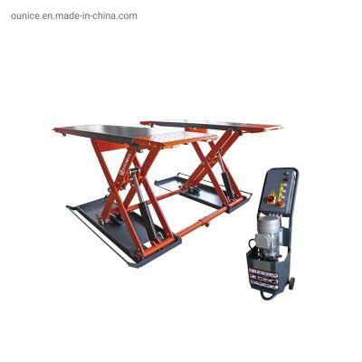 MID Rise Scissor Auto Lift Hydraulic Electric Car Scissor Lift 3000kg