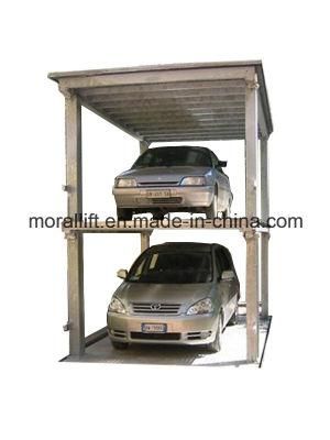 CE Hydraulic vertical car lift double deck parking equipment