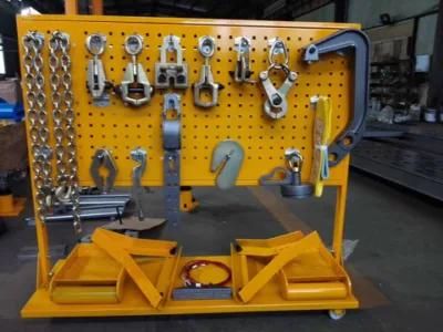 Steel Plate Tilt Bed Frame Machine Autobody Collision Machine