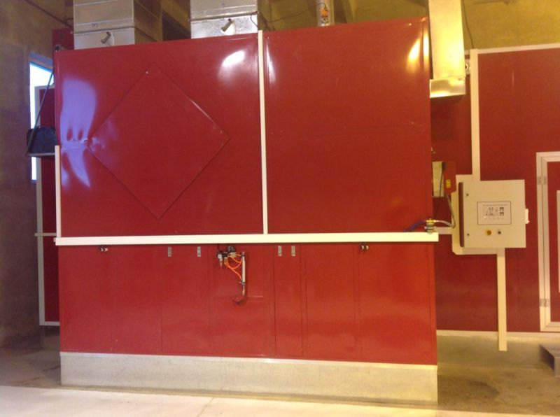 AA4c Spray Booth with Heat Recovery