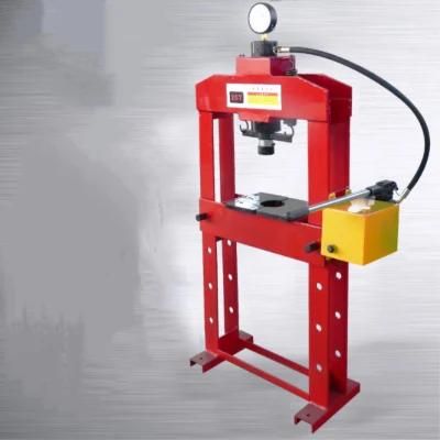 Garage Repaired Vehicle Equipment 40t Hydraulic Shop Press with Car Bottle Jack