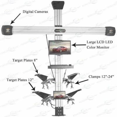 Classic 3D Wheel Alignment with Optional Auto Lifting Device