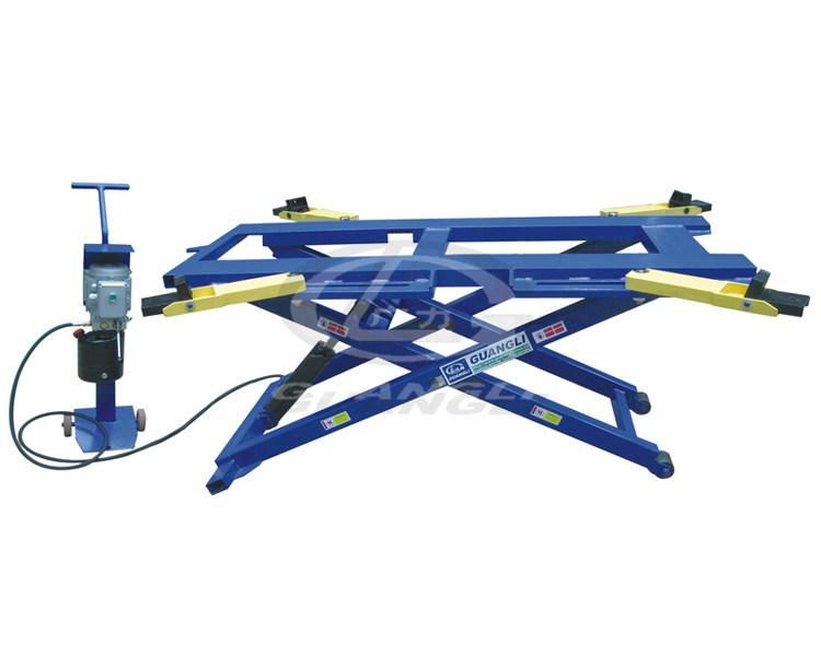 China Manufacturer Supply One Cylinder Hydraulic Movable Scissor Car Lift for Sale with Ce (GL1006)