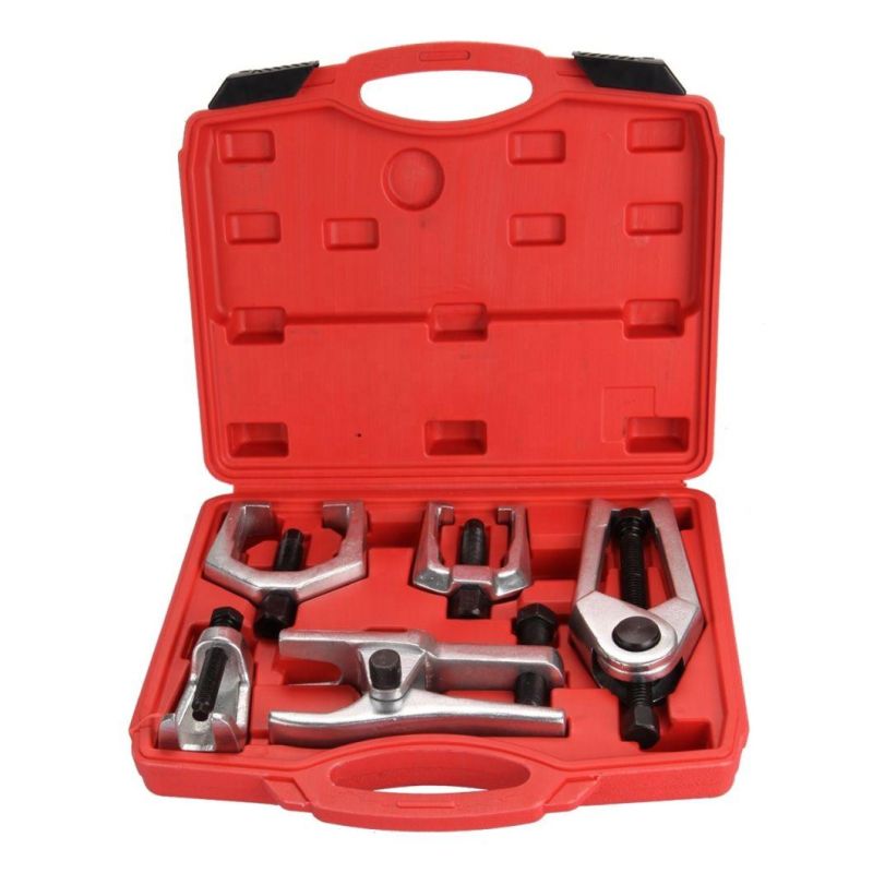 5PCS Ball Joint Separator Arm Puller Tie Rod End Tool Set for Front End Service Portable Splitter Removal Kit