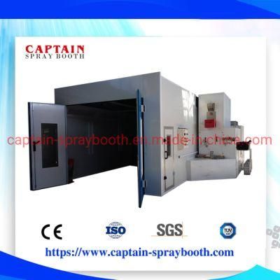 Customized Semi-Downdraft LGP/ Natural Gas Spray Paint Booth /Paint Cabinet 10m-5m-4m