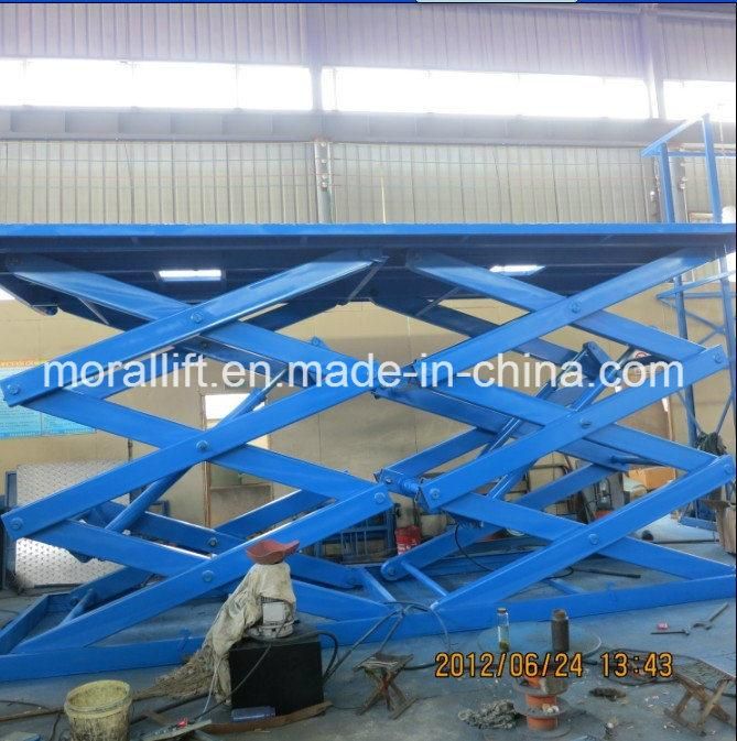 Parking Car Lift hydraulic 3000kg scissor car platform with CE