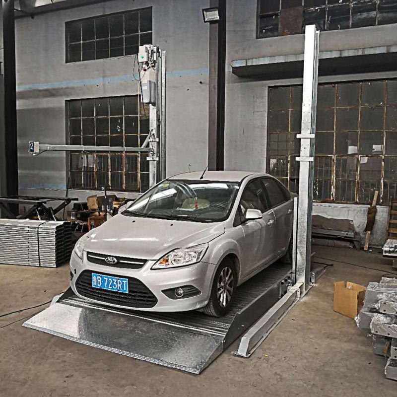 Hydraulic 2 Two Double Post Column Car Vehicle Park Parking System with CE