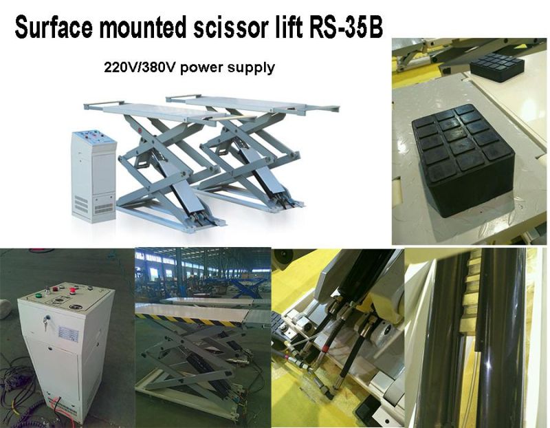 Scissor Car Lift Vehicle Lifting Equipment for Workshop