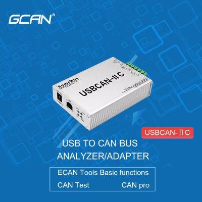 Gcan Industrial Grade USB Can Bus Analyzer with 6-Pin Terminal