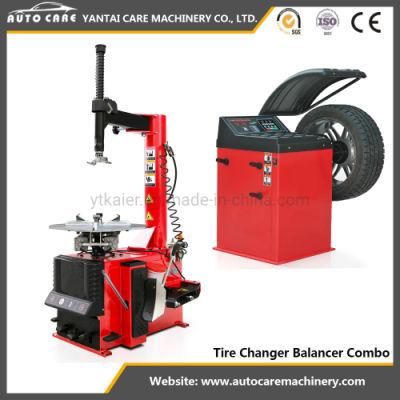 Wonderful All-in-One Combo Wheel Tire Changer &amp; Wheel Balancer for Car with Ce