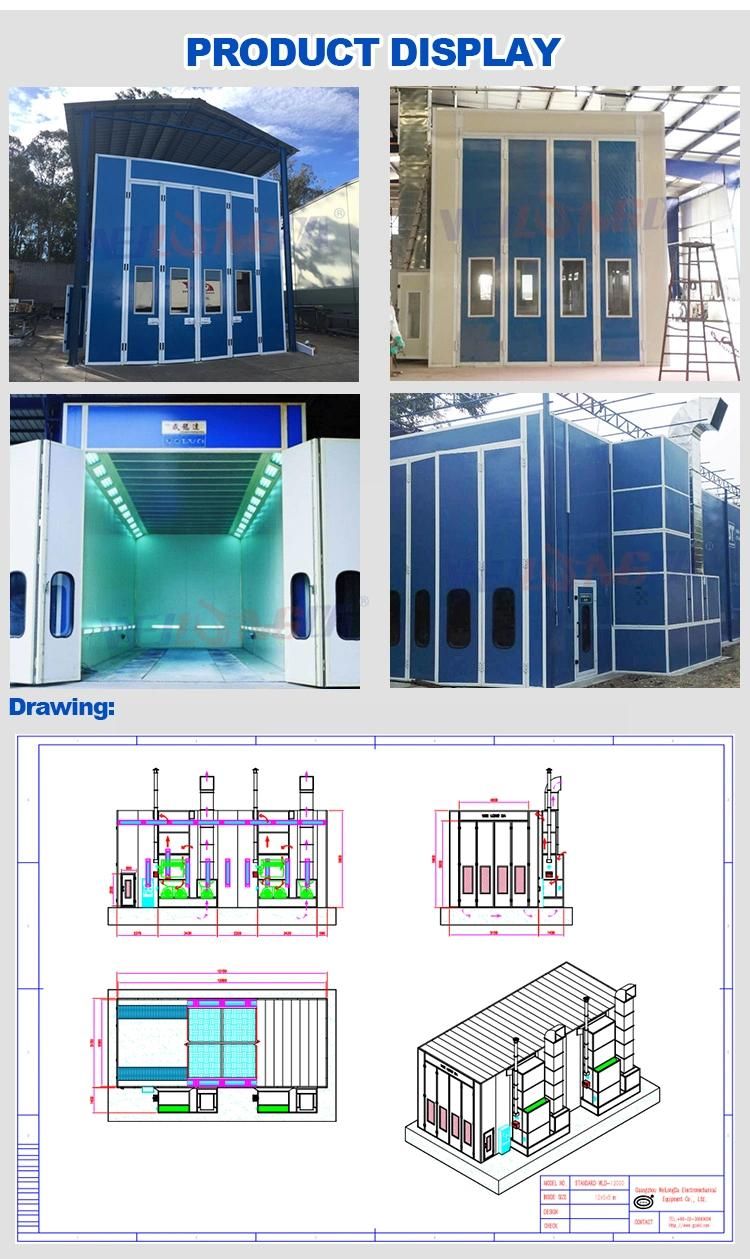 Wld15000 Automotive Train Bus Spray Booth/Paint Booth/Painting Booth/Truck Spray Booth/Painting Room/Painting Cabin/Car Spraying Booth/Chamber/Camera Price