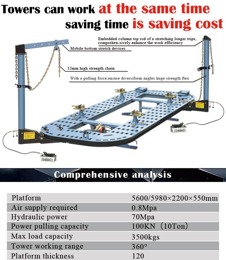 CE Approved Cheap Car Bench Auto Body Frame Machine