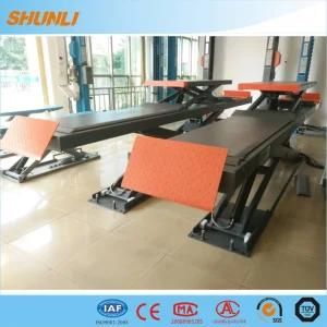 Double Level Scissor Car Hoist with Wheel Alignment