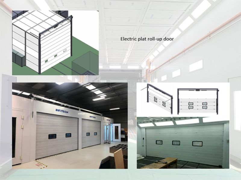 Gas Heating Spraying Paint Booth for Heavy Equipment