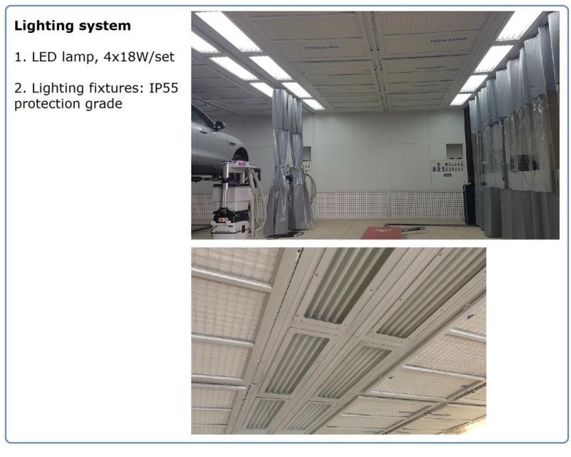 Prep Bay/Preparation Bay/Car Lift/Car Jack/Two Post Car Lift for Auto Maintenance