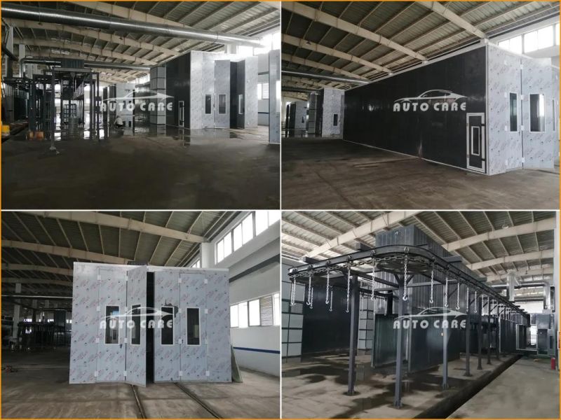 Truck Spray Paint Booth with Powder Coating Line