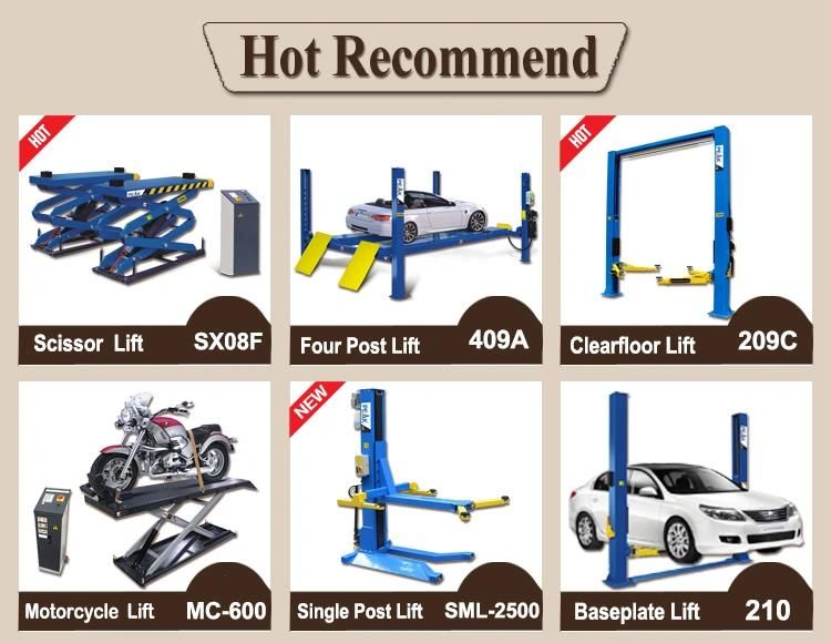 China Factory Light Duty Double Scissors Vehicle Lift with Ce Approval (DX-4000A)