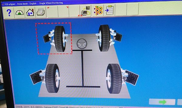 John Bean 3D Camera Infrared Wheel Alignment for Auto Service Center