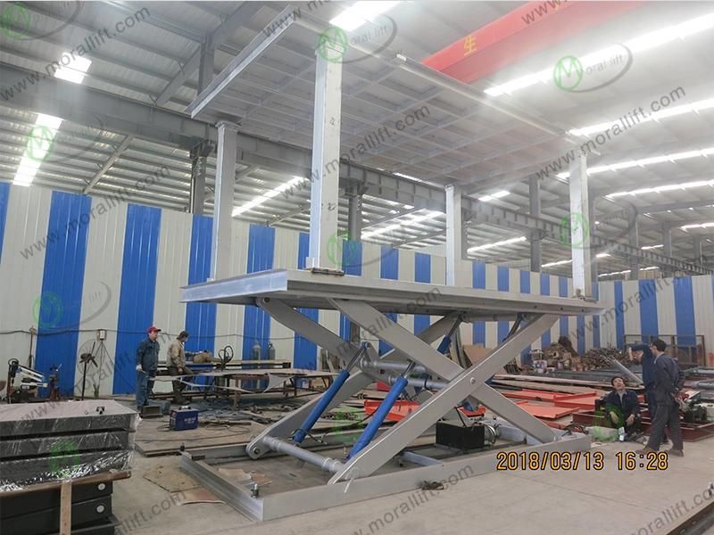 Garage Invisible Parking Double Deck Car Lift