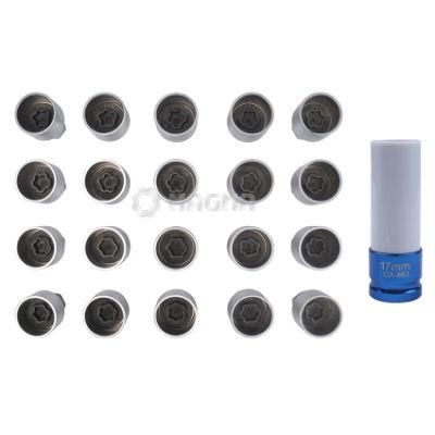 21 PCS Anti-Theft Locking Wheel Lug Nut Socket Set for BMW