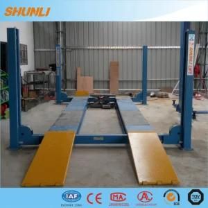 Double Cylinder Hydraulic Wheel Alignment Four Post Lift