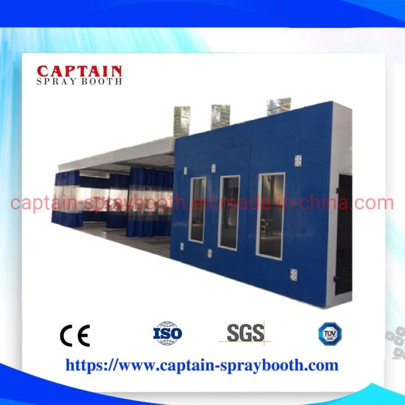 Combination Spray Booth / Customized Paint Booth with Scissor Car Lift