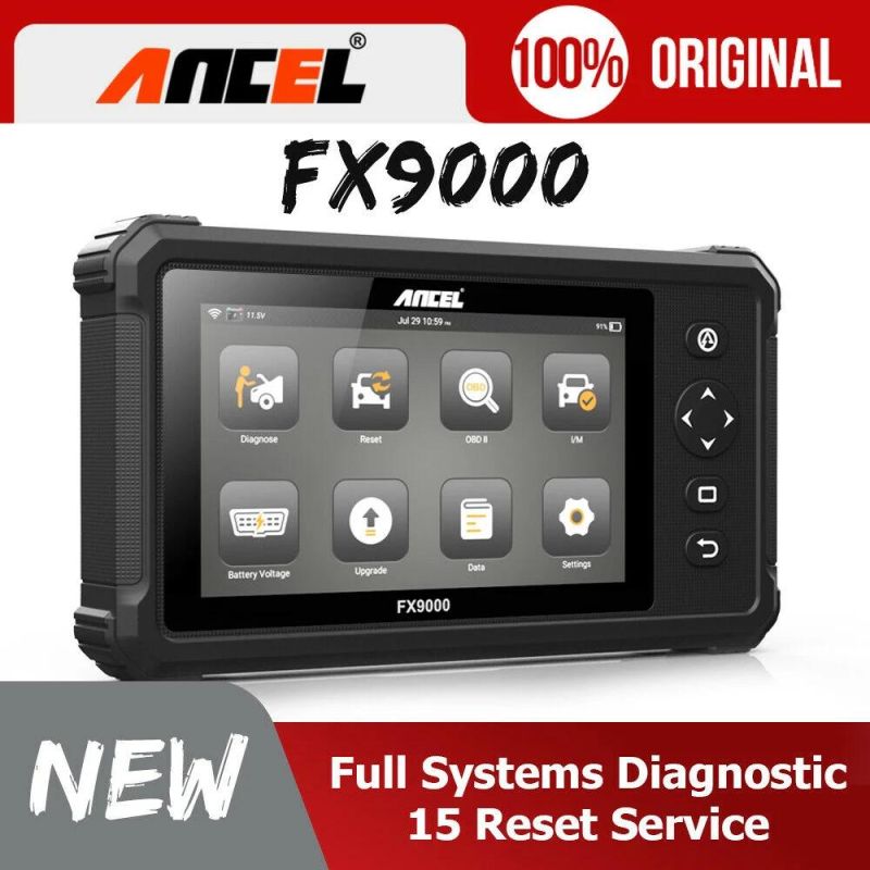 Ancel Fx9000 All System OBD2 Scanner DPF ABS Epb IMMO Oil TPS Diagnostic Tool