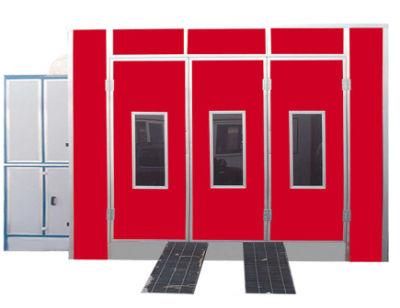 Automotive Paint Spray Booth with Electric Heat Element or Italy Diesel Burner