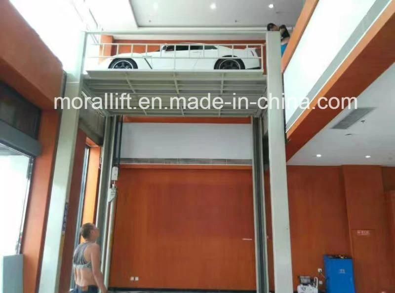 Hydraulic CE approved four post car lift for sale