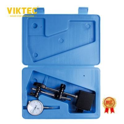 0-1 Inch Dial Indicator &amp; Magnetic Base Precision Inspection Set (VT13577)