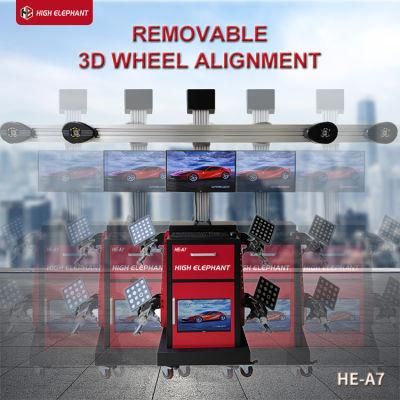 Different High Quality A7 3D Wheel Alignment Automotive Equipment System/Wheel Balancer/Tire Changer