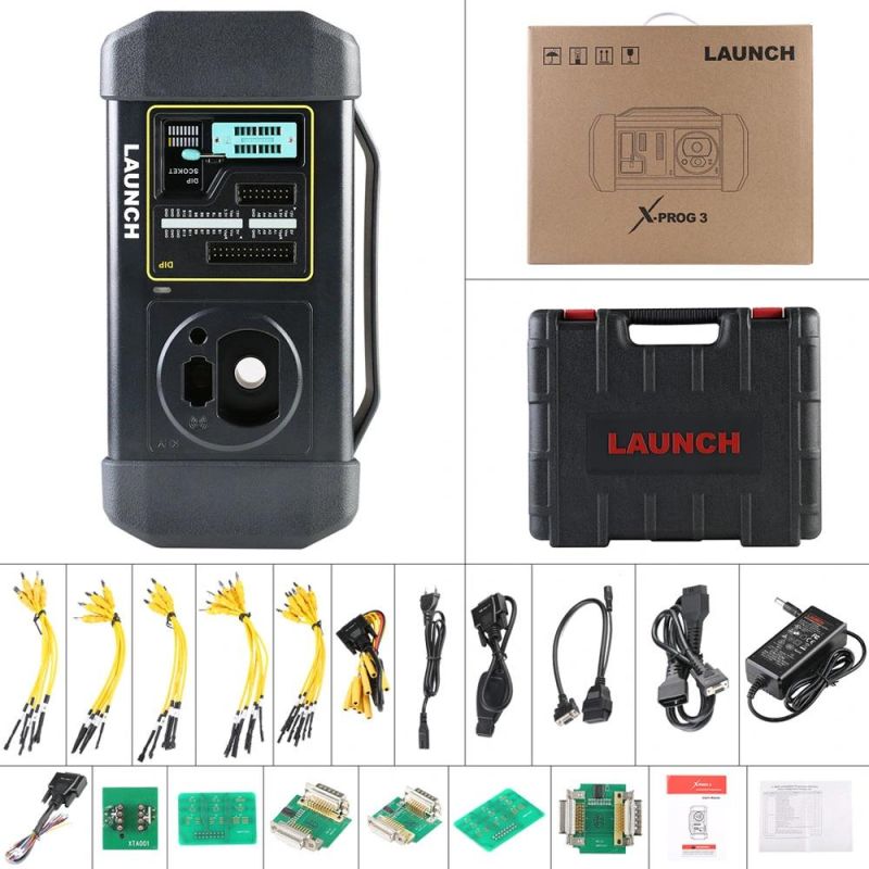 Original Launch X431 V+ 10.1inch Full System Diagnostic Tool with Launch Giii X-Prog3 Immobilizer Programmer