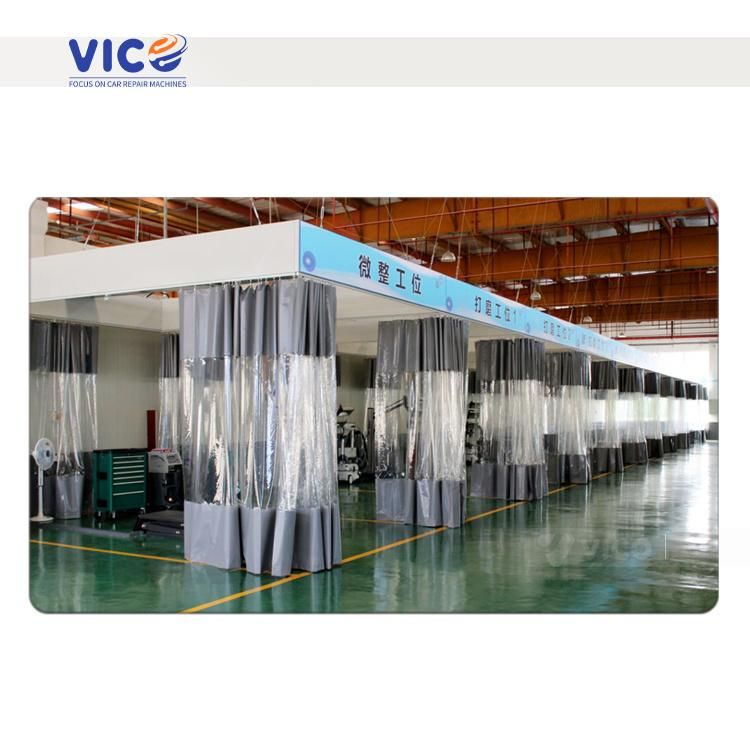 Vico Car Painting Line Auto Body Repairs Masking Room