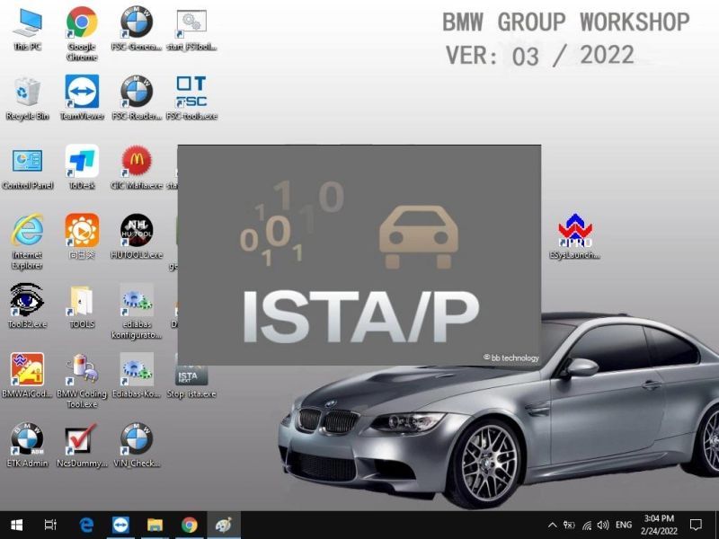 BMW Icom Next a+B+C Plus Lenovo X220 I5 4GB Laptop V2022.03 Engineers Version Ready to Use