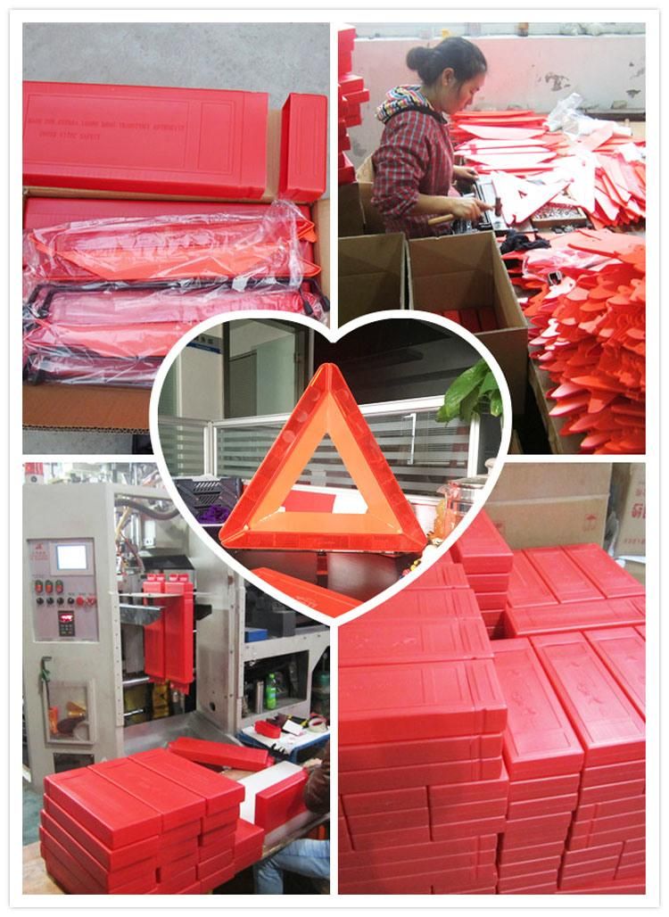 High Quality Warning Triangle Roadway Safety Products Traffic Safety Foldable Warning Triangle