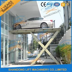 Hydraulic Underground Electric Scissor Car Lift Table with Ce