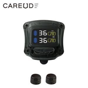 Tire Pressure Monitoring System TPMS Wireless Pressure Tire Monitoring Motorcycle Tires Motor Fatbike Bicycle Auto Tyre Alarm