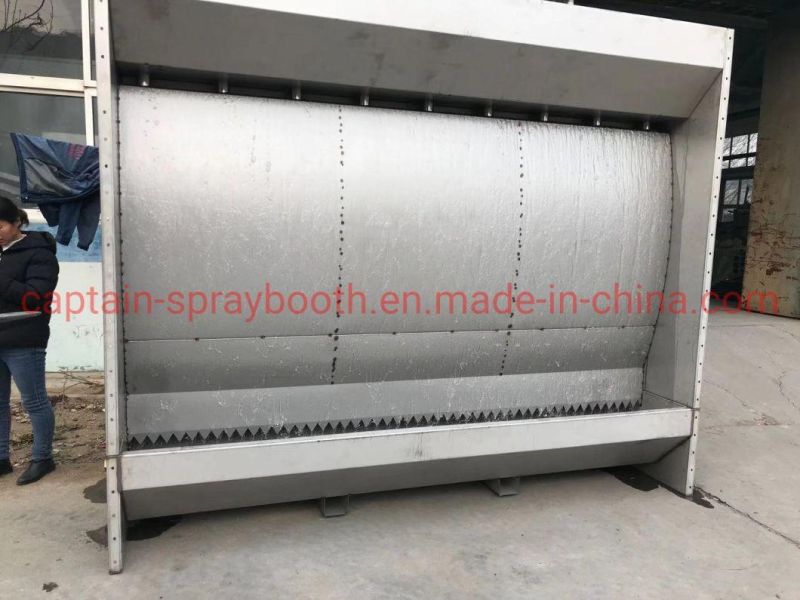 Pump Water Curtain Paint Booth for Mist Cleaning