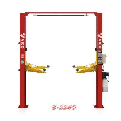 Vico Car Maintenance Workshop Hydraulic Auto 2 Post Lift 4t Electric One Side Release Car Lift