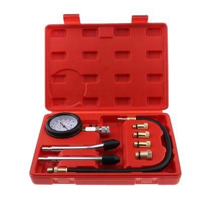 Professional Mechanics Gas Engine Cylinder Compression Tester Test Tool Kit