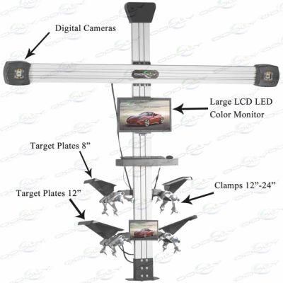 3D Automotive Equipment Car Wheel Alignment